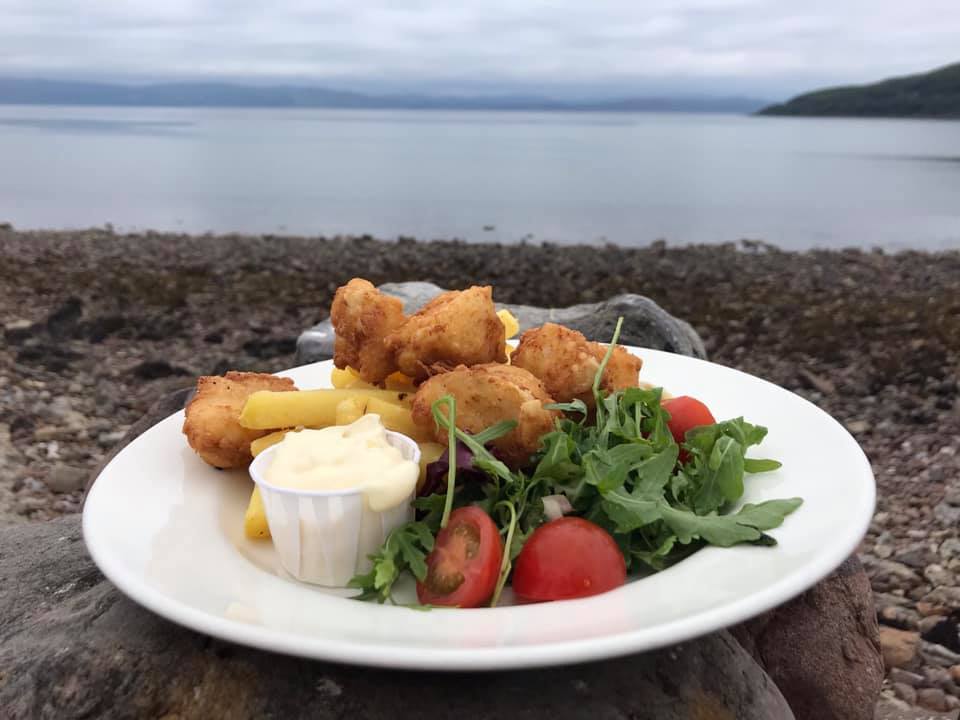 Applecross Inn - the best fish and chips in Scotland  
