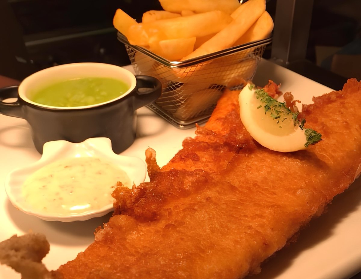 Black Bull Inn - the best fish and chips in England