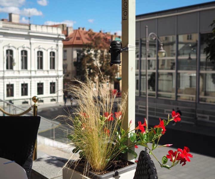 Carré Bar & Lounge - restaurants in Vilnius with a view.