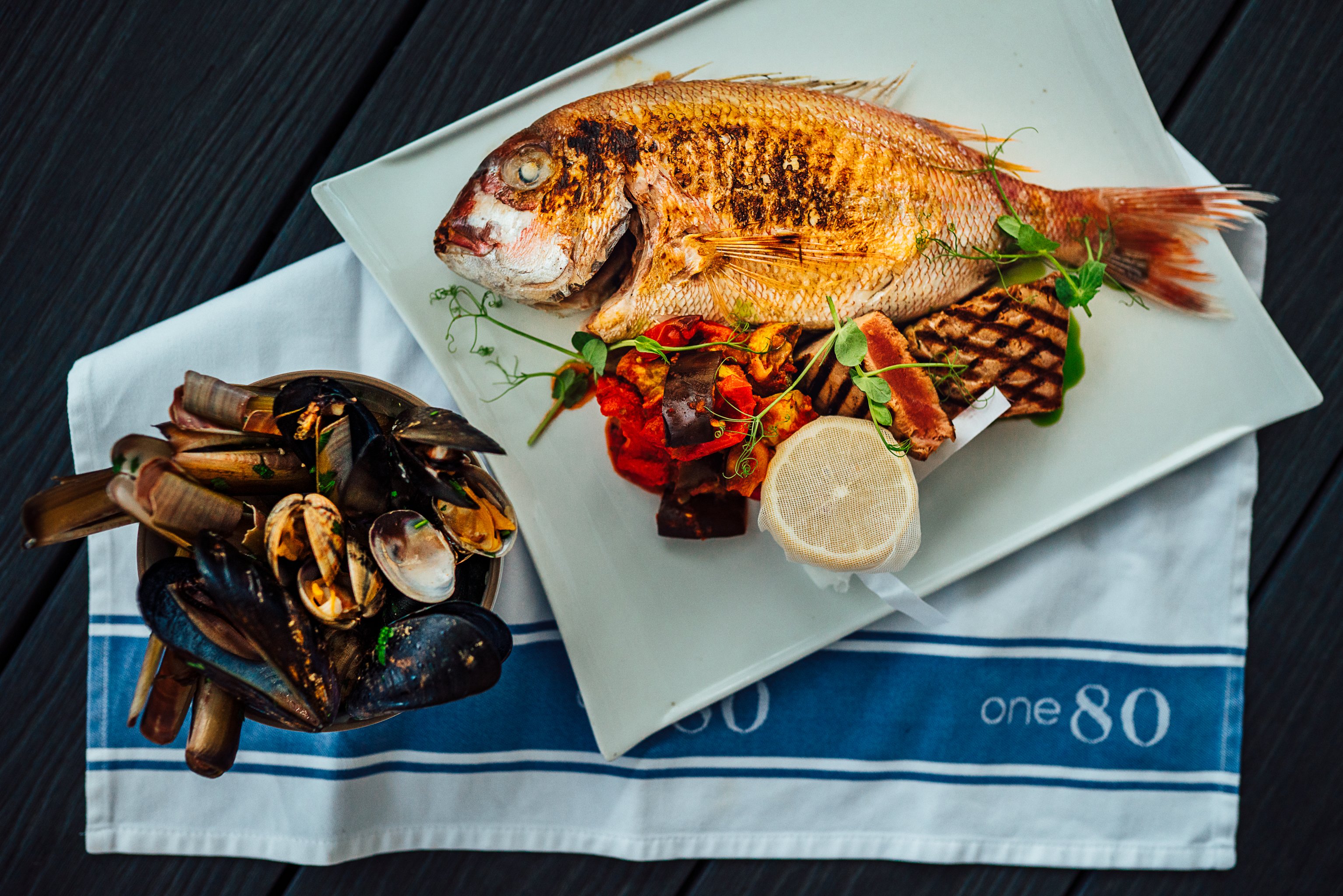 one80 Kitchen at Mgarr Yacht Marina - fish and seafood restaurants in Malta