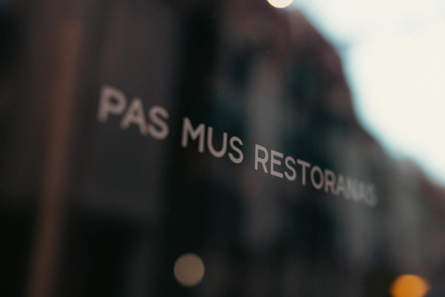 Pas Mus - Michelin restoranai Lietuvoje