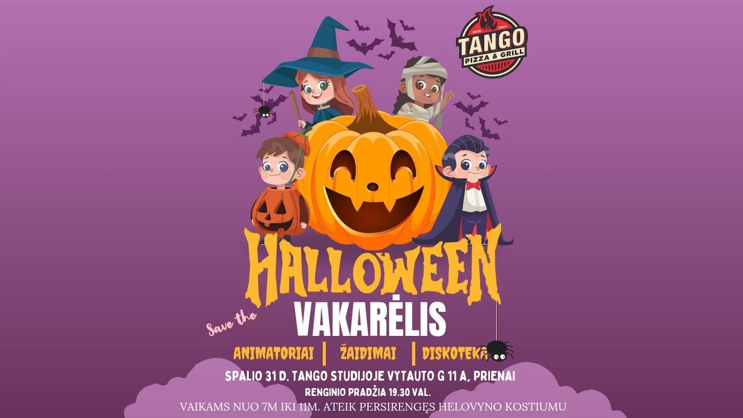 Tango Pizza&Grill - restoranas Helovynas Prienai