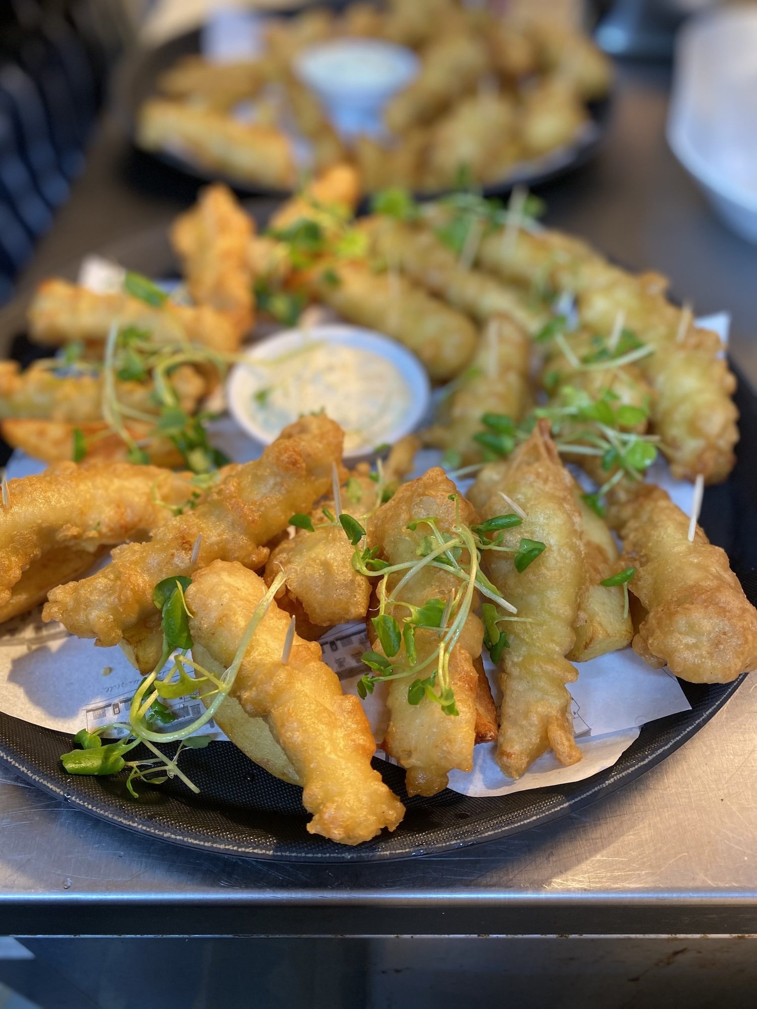 The Swan - the best fish and chips in England   
