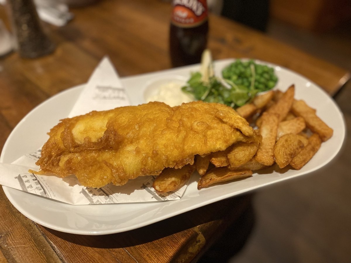 The Swan - the best fish and chips in England