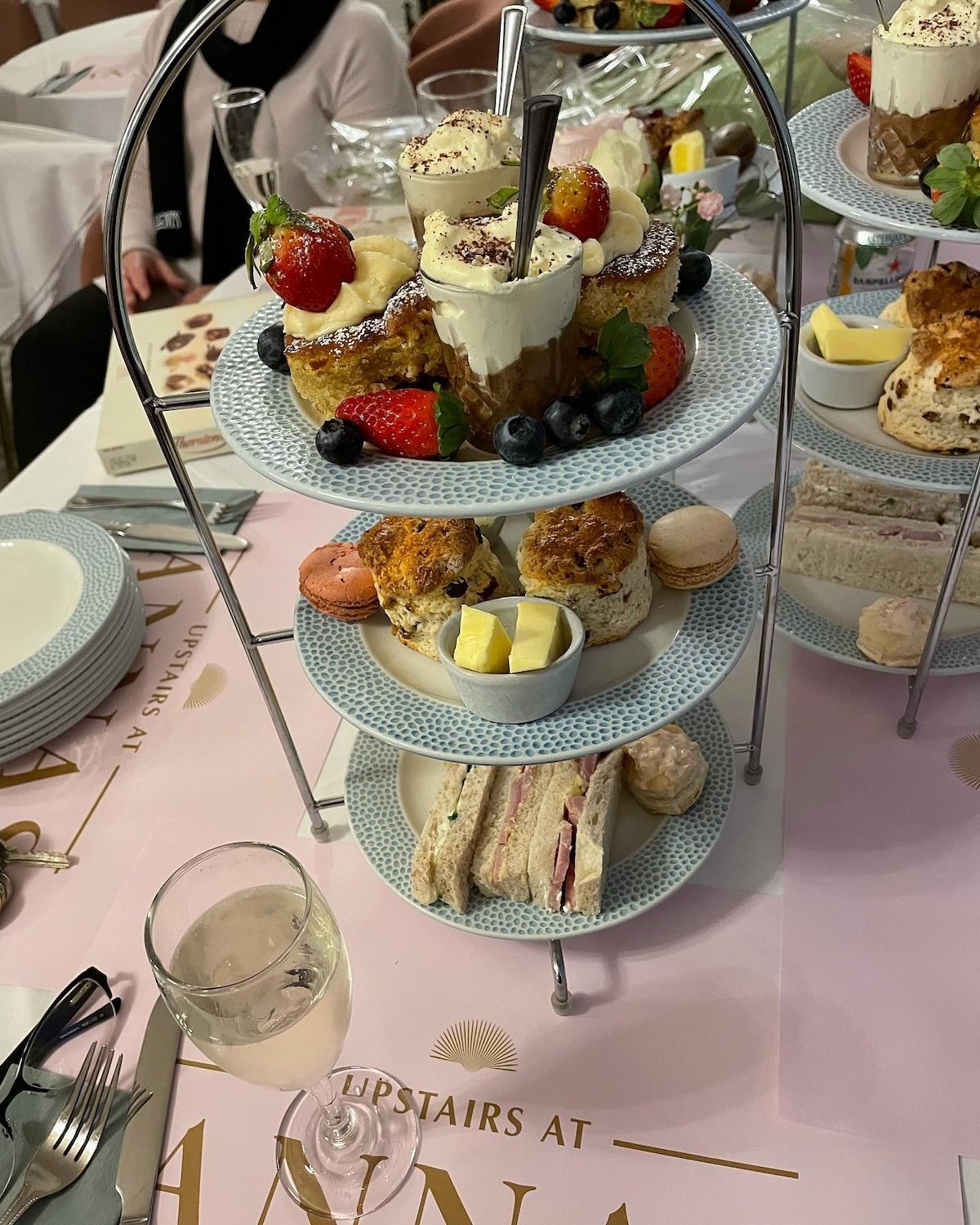 Upstairs at Annas - Afternoon Tea 